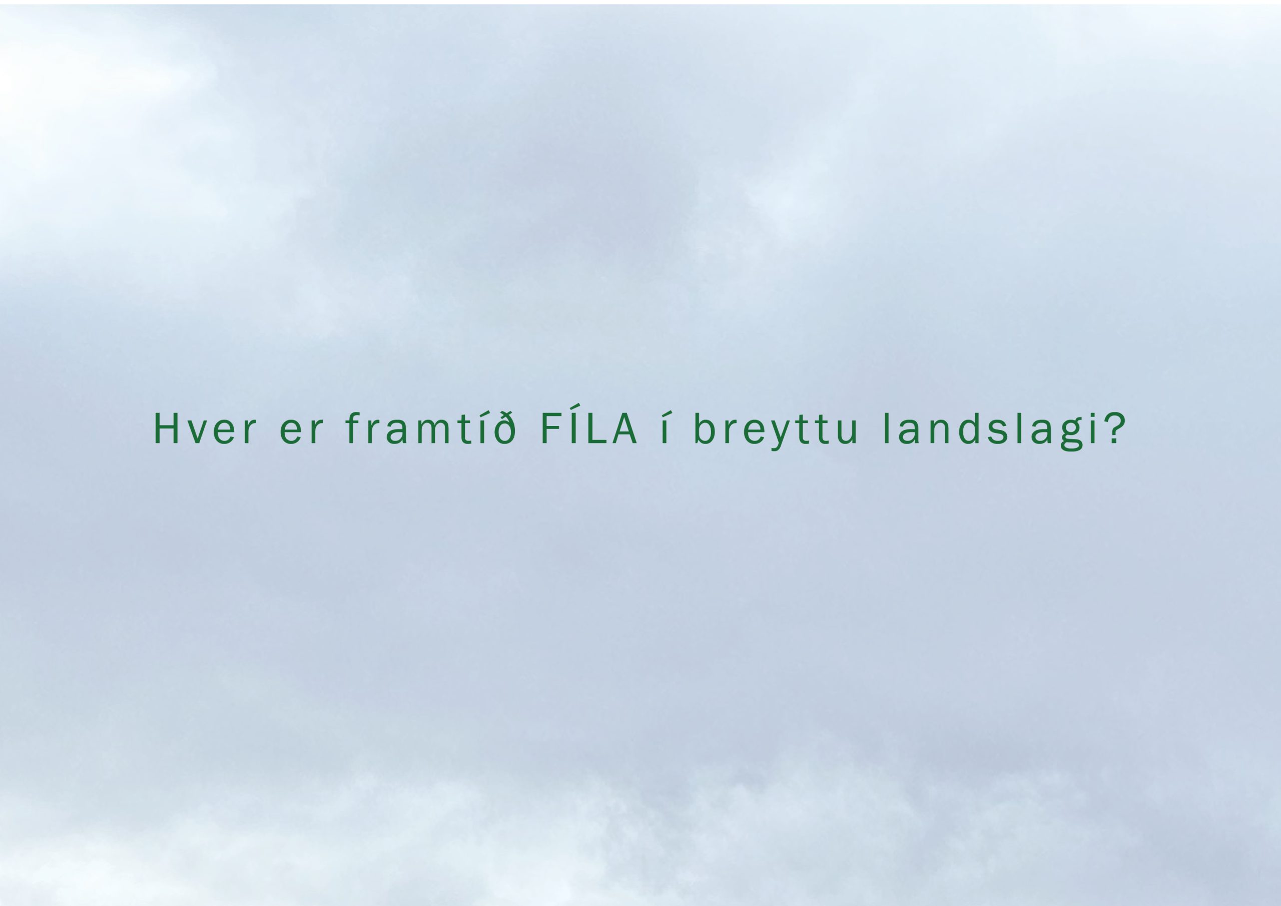Haustfundur FÍLA 2023