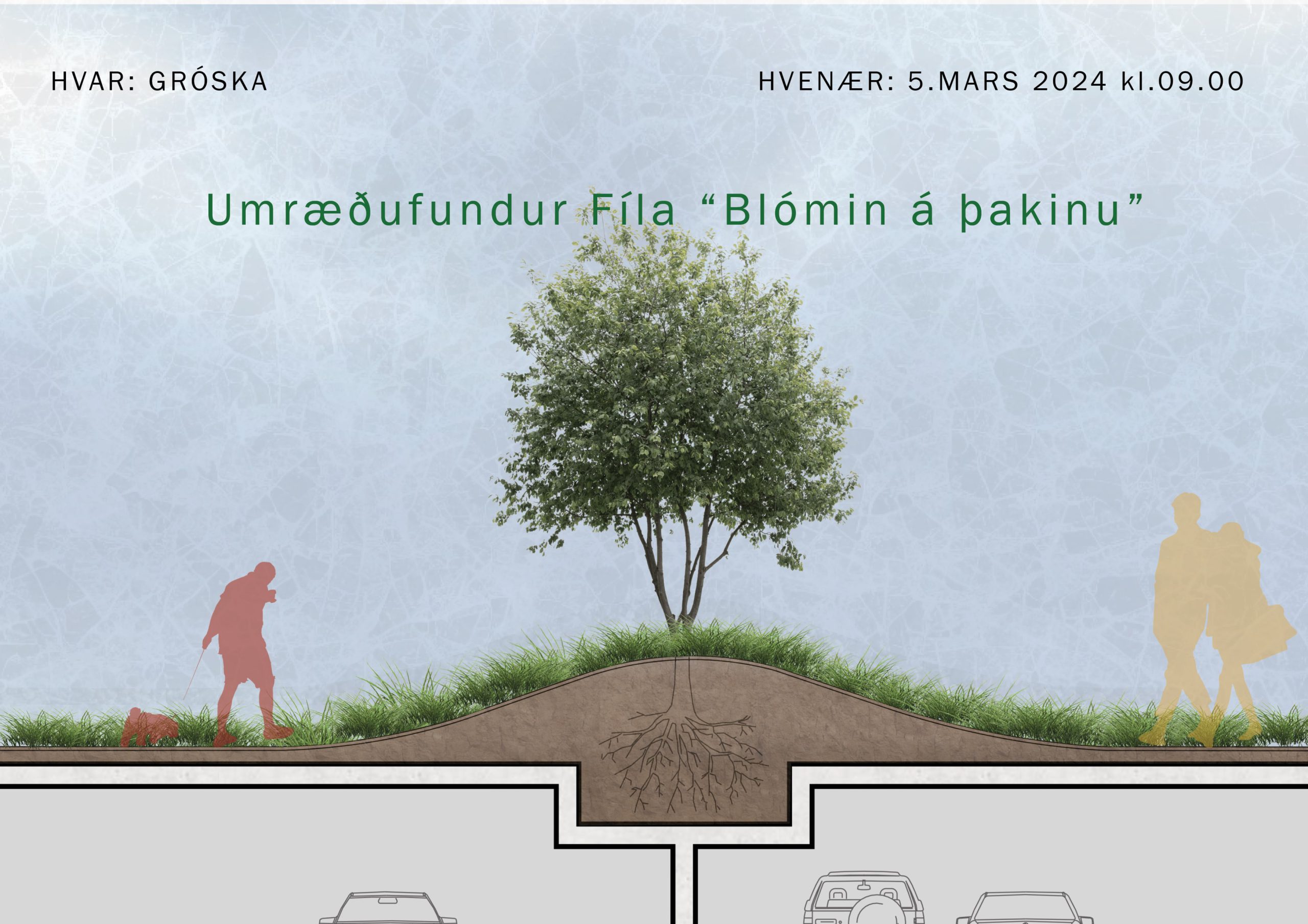 Fílaskólinn – Þakgarðar frá A-Ö
